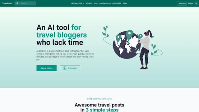TravelFeed AI Blogger
