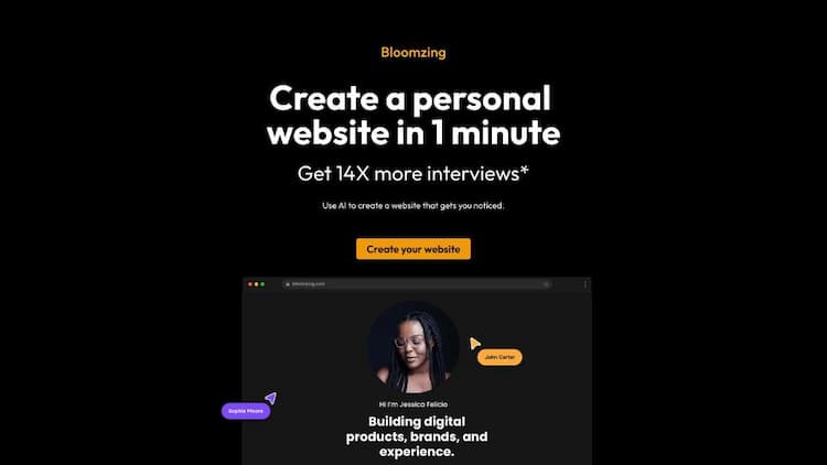 AI Personal Website Builder