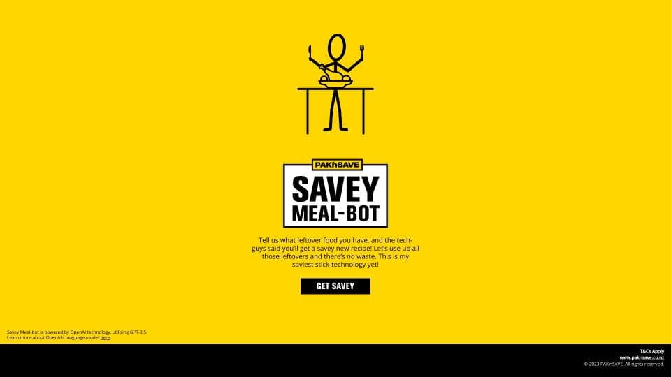 Savey Meal-Bot