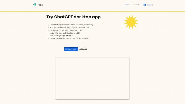 ChatGPT Desktop App - FaqAI