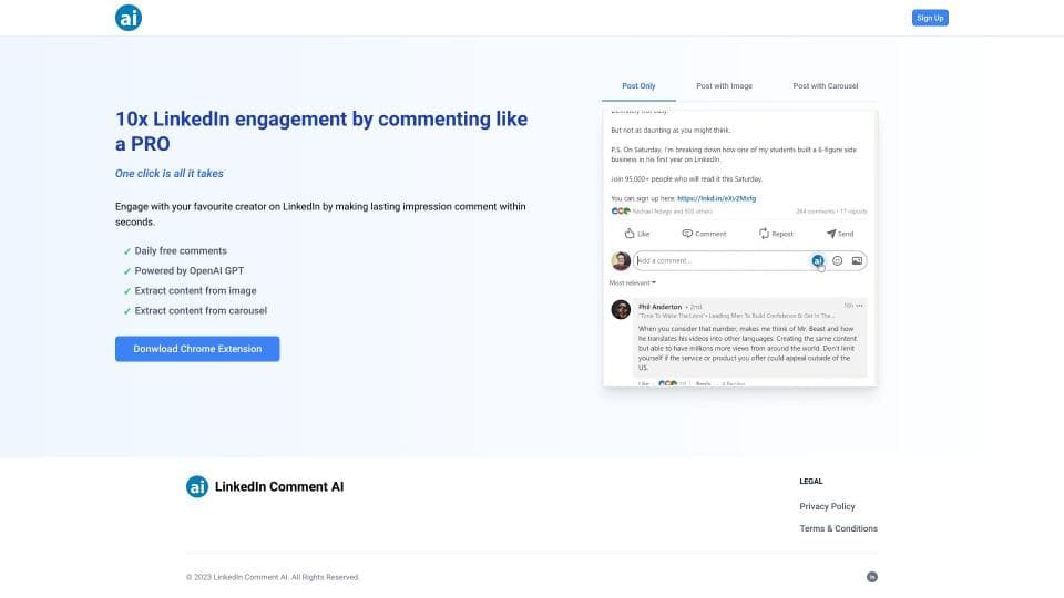 LinkedIn Comment AI