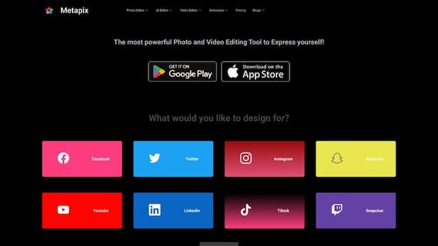 Photo Editing and Video Editing App