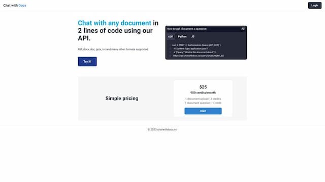 ChatWithDocs.co