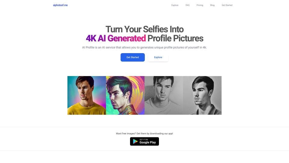 AI Profile Photo Creator