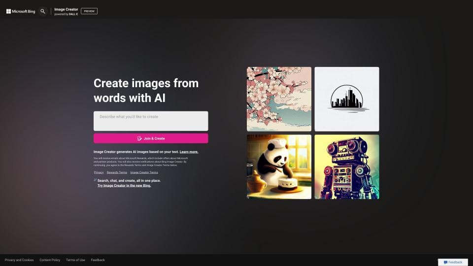 Microsoft Image Creator