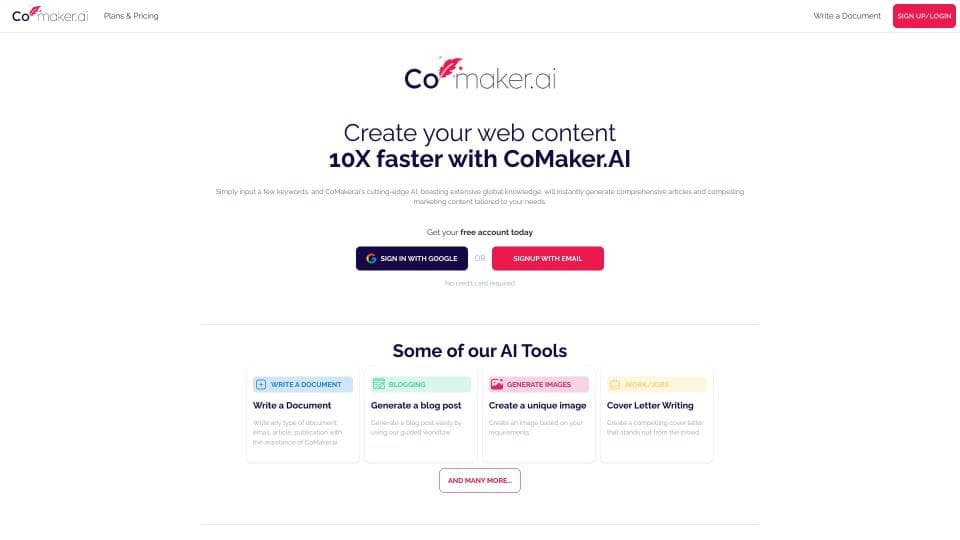 CoMaker.ai