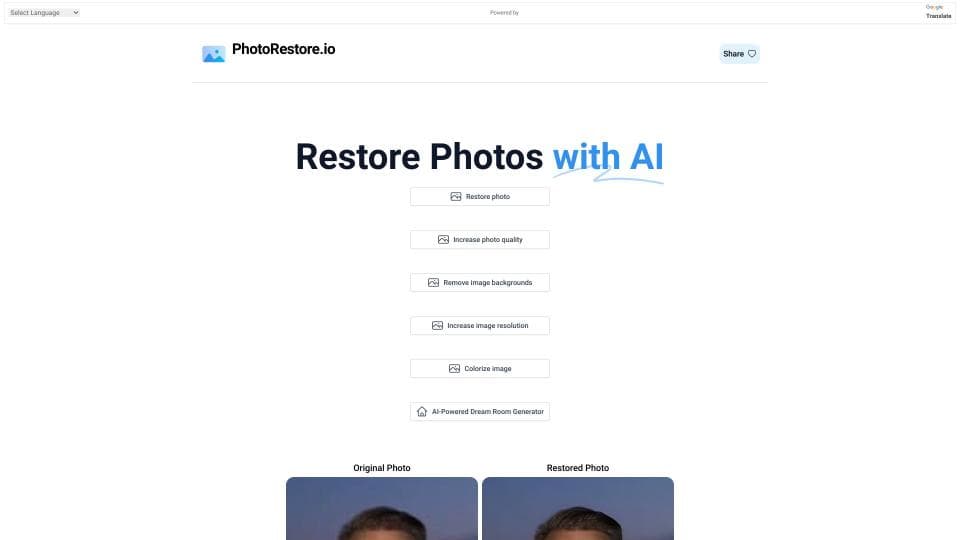 Photo Restore