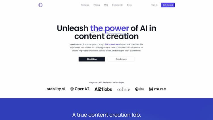 AI Content Labs