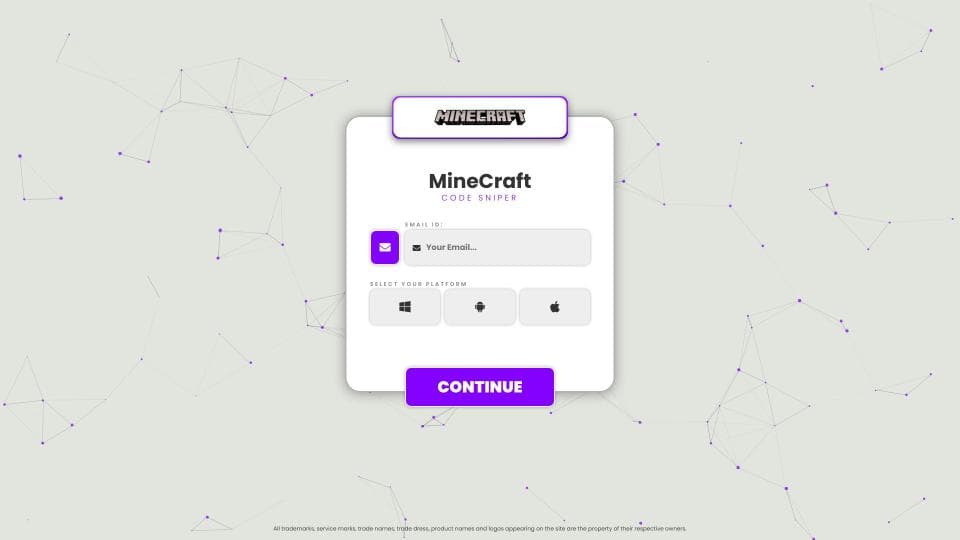 Free Minecraft Gift Card Code Generator