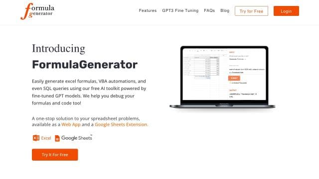 Formula Generator