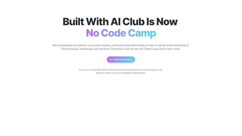 Built With AI Club