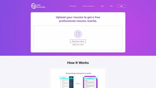 Leet Resume: Expert, AI-Assisted Resumes