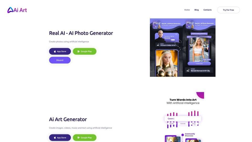 Real AI - AI Photo Generator & Inpaint