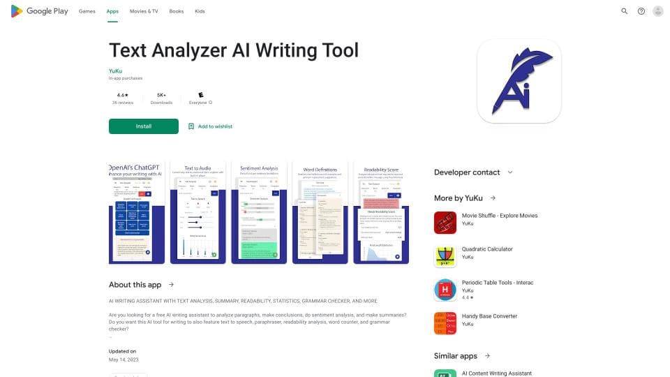 Text Analyzer