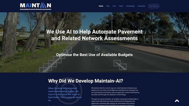 Maintain-AI - Good Roads Cost Less