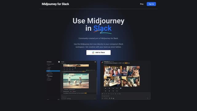 Midjourney for Slack