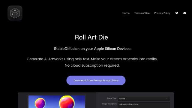 Roll Art Die