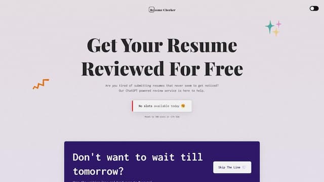 AI Resume Checker