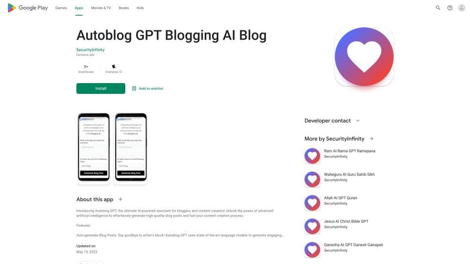 Autoblog GPT Blogging AI Blog