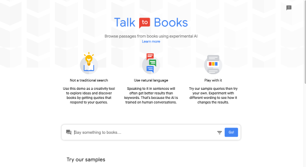 Talk To Books