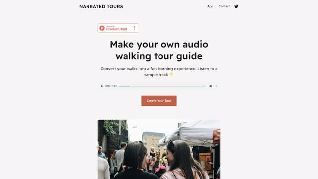 Narrated Tours (On Demand Audio Guides)