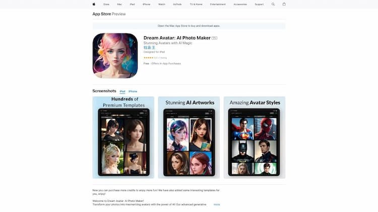 Dream Avatar: AI Photo Maker