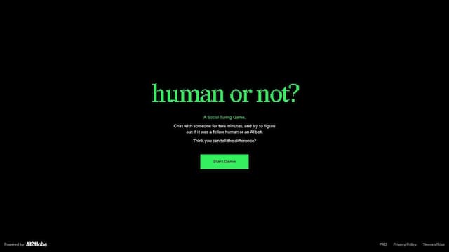 Human or Not