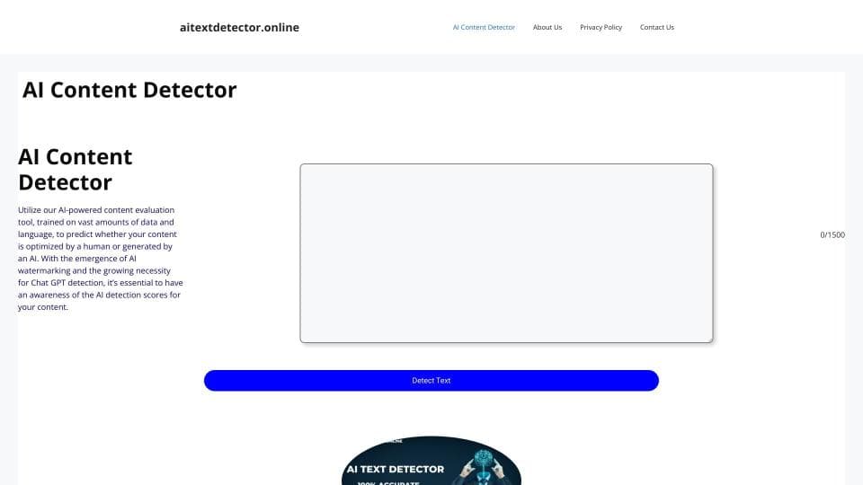 AI Text Detector
