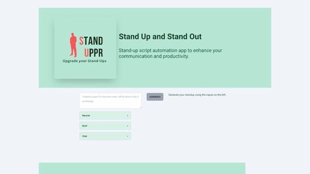 StandUppr