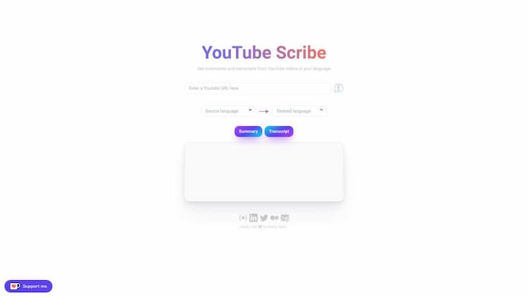 YouTube Scribe