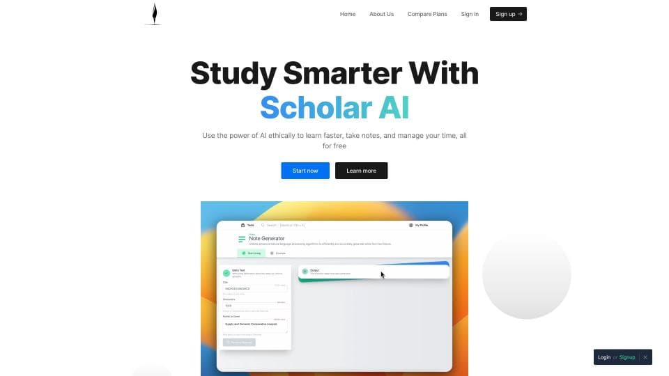 ScholarAI