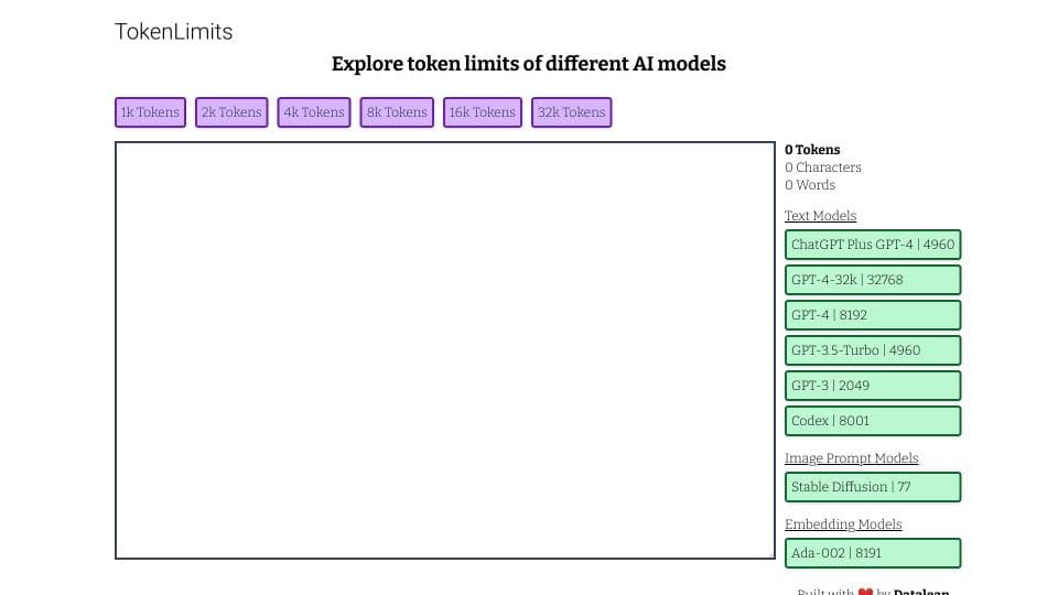 Tokenlimits