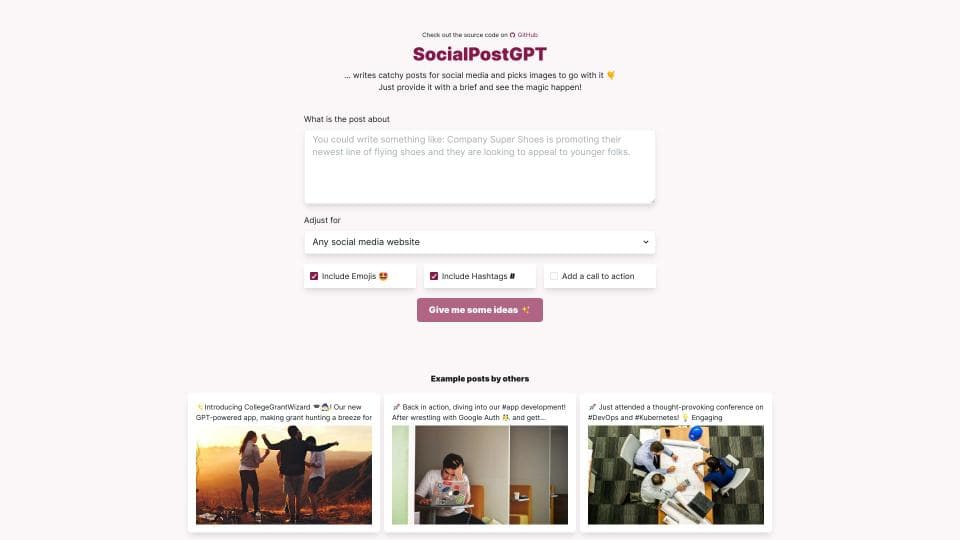 SocialPostGPT