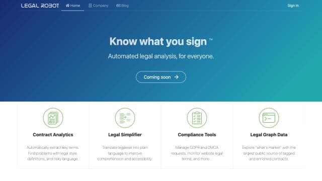 Legal Robot