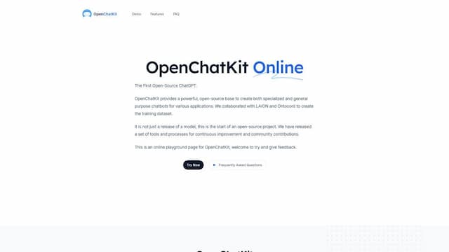 OpenChatKit