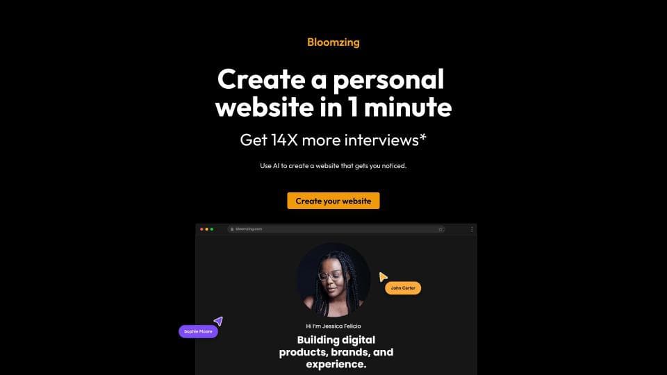 AI Personal Website Builder