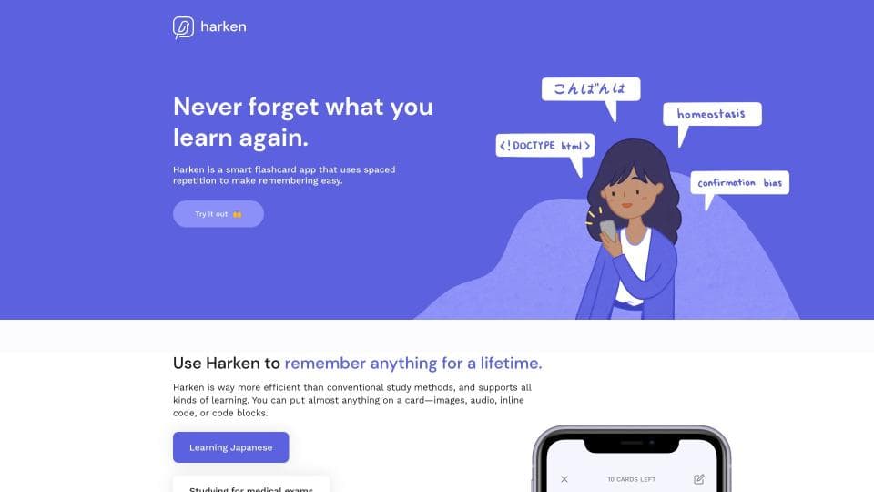 Harken Chrome Extension