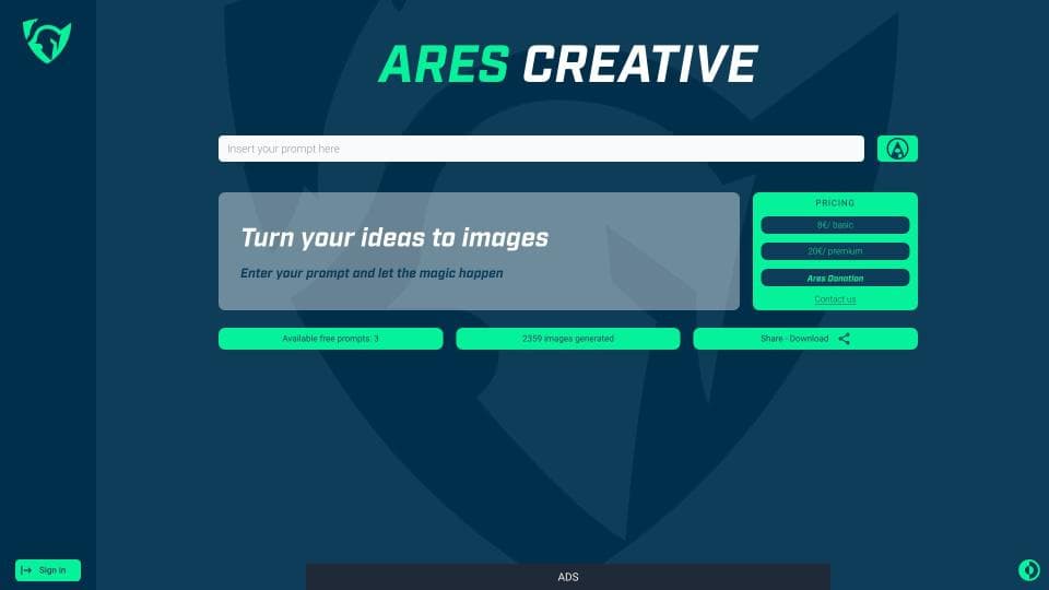 Ares creative