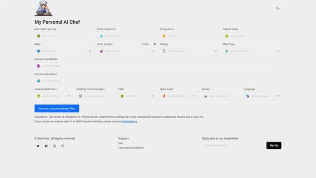 My AI Chef