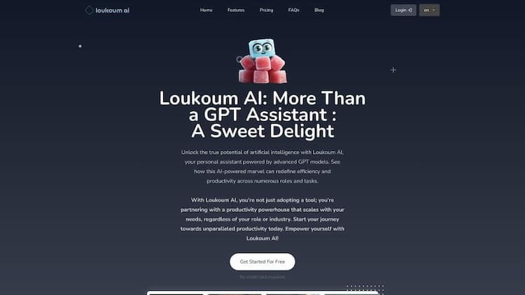 Loukoum.ai : Sweet GPT Assistant