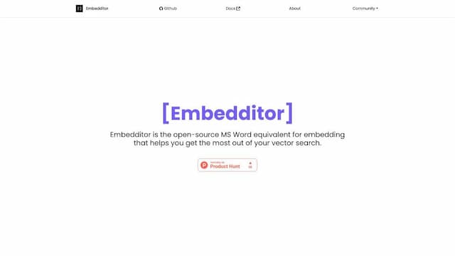 Embedditor