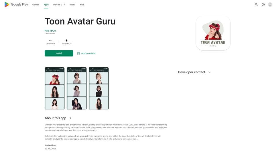 Toon Avatar Guru