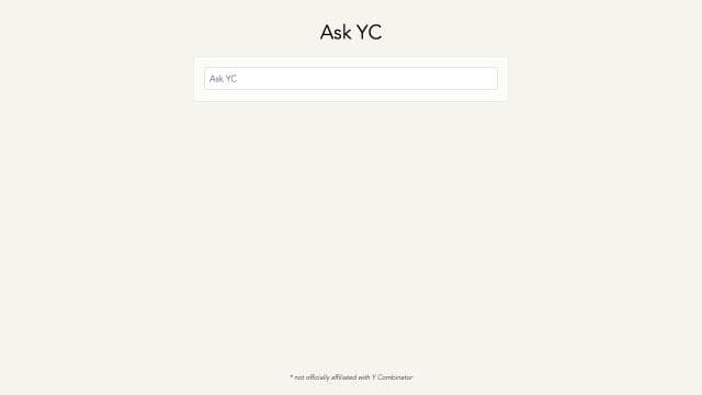 Ask YC