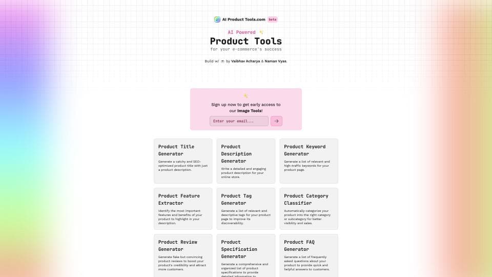 AI Product Tools