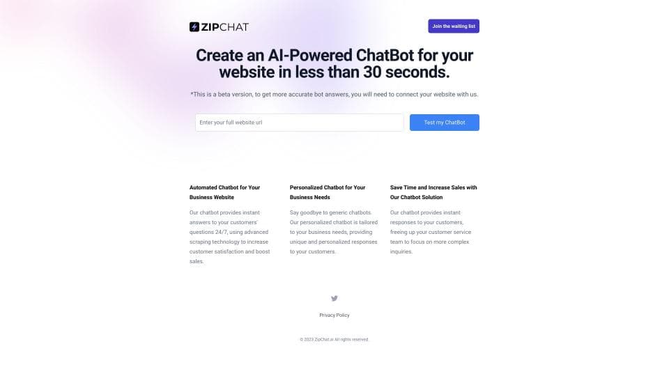 ZipChat AI