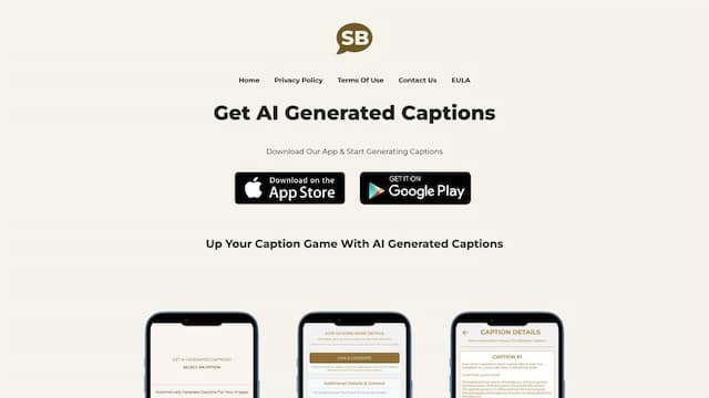 SpotBuzz - Up Your Caption Game With AI