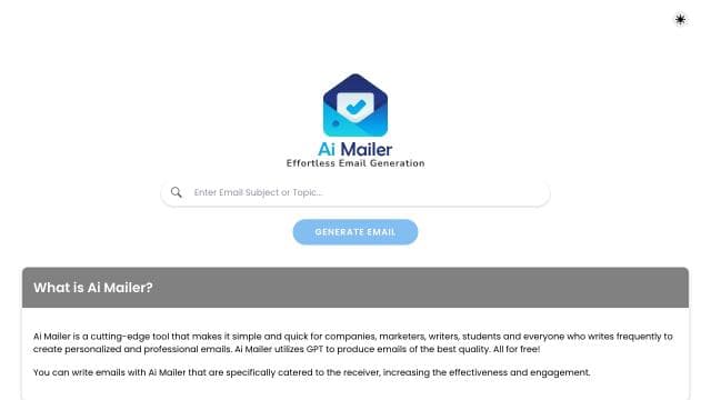 AI Mailer