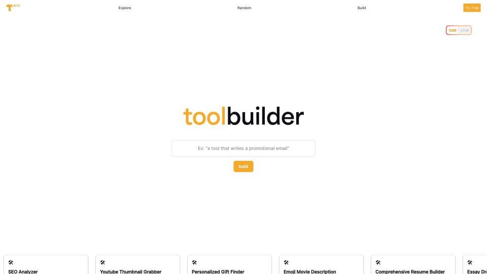 Toolbuilder