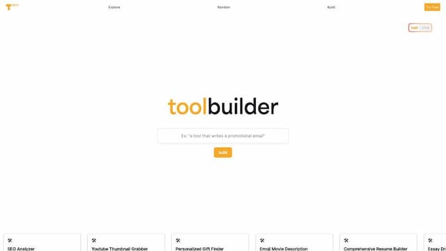 Toolbuilder