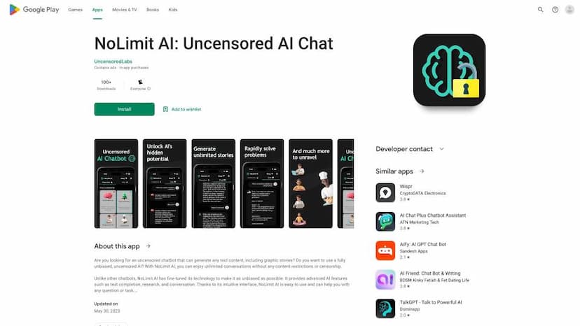 NoLimit AI : Uncensored AI Chat